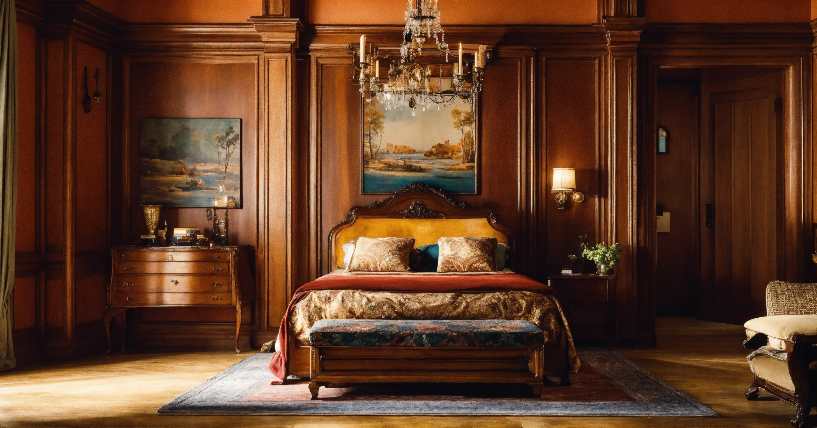 Vestidor con puertas abatibles